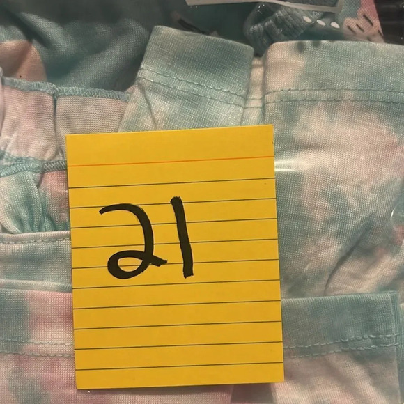 #21 Carter's Kids' 4-Piece Pajama Set Flamingo and Tie Dye 2T 3T 4T 5T B… - Picture 9 of 9